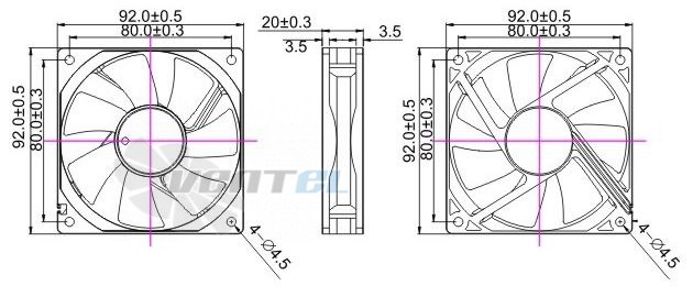 Toyon TD902012L - описание, технические характеристики, графики