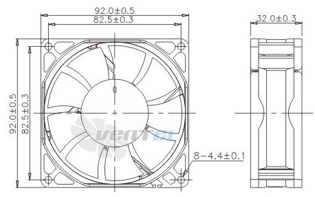 Toyon TD923212L - описание, технические характеристики, графики