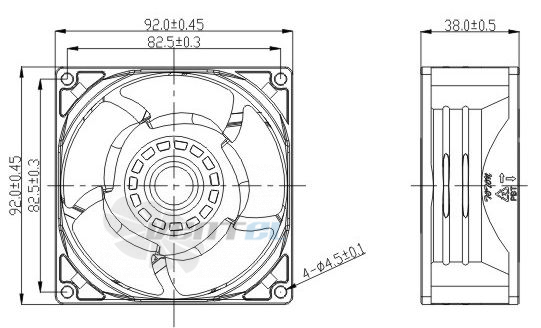 Toyon TD923824H - описание, технические характеристики, графики