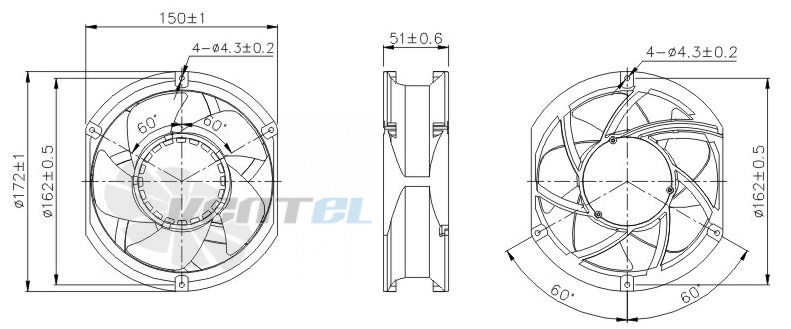 Toyon TD1725148HB - описание, технические характеристики, графики