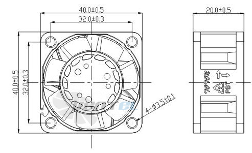 Toyon TD402012HB - описание, технические характеристики, графики