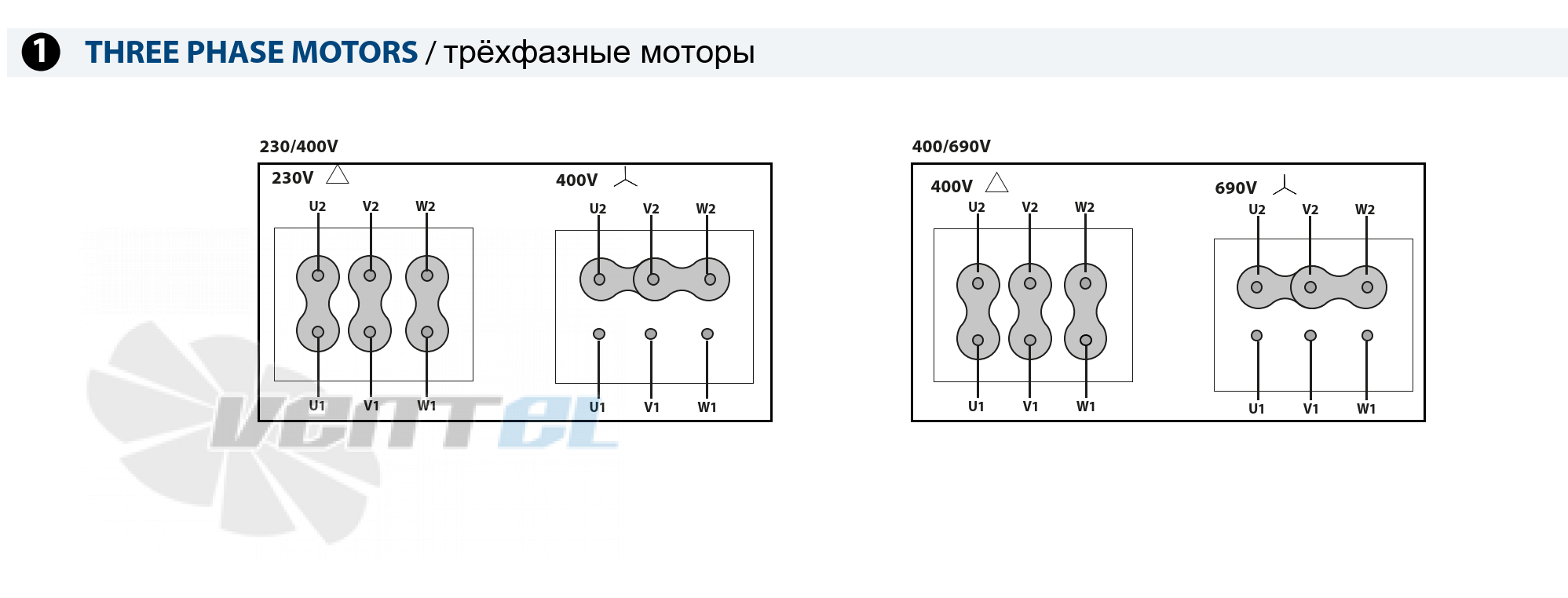 Casals CASALS AA 53 T2 2.2 КВТ - описание, технические характеристики, графики