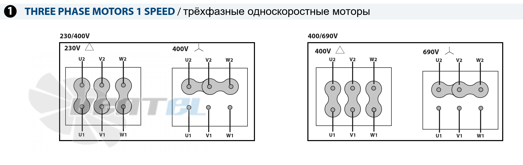 Casals CASALS MA 26 T2 0.37 КВТ P/R - описание, технические характеристики, графики