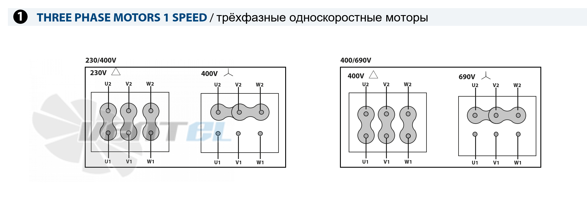 Casals CASALS HMX 40 T2 1.1 КВТ - описание, технические характеристики, графики