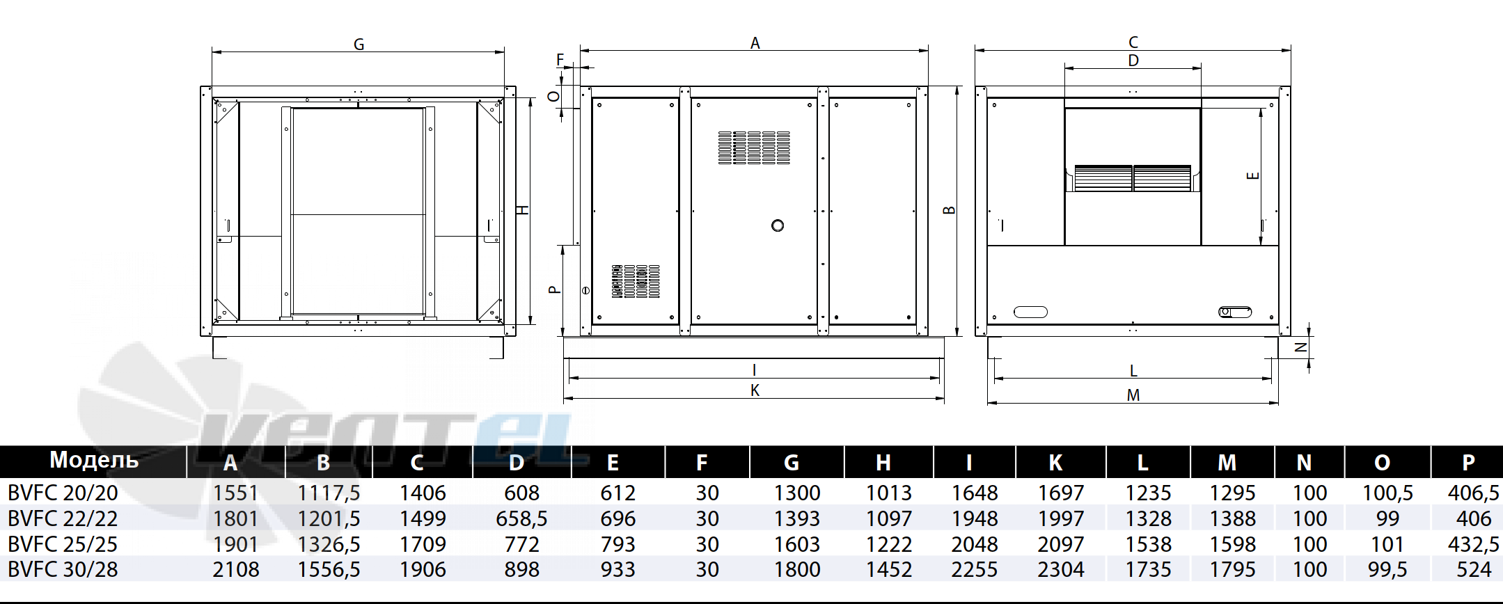 Casals CASALS BOX BVFC 10/10 2V - описание, технические характеристики, графики