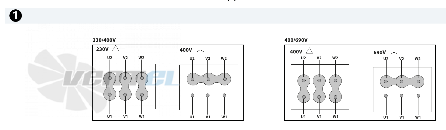 Casals CASALS BOX HBF 45 T4 (A2:6) F300 - описание, технические характеристики, графики