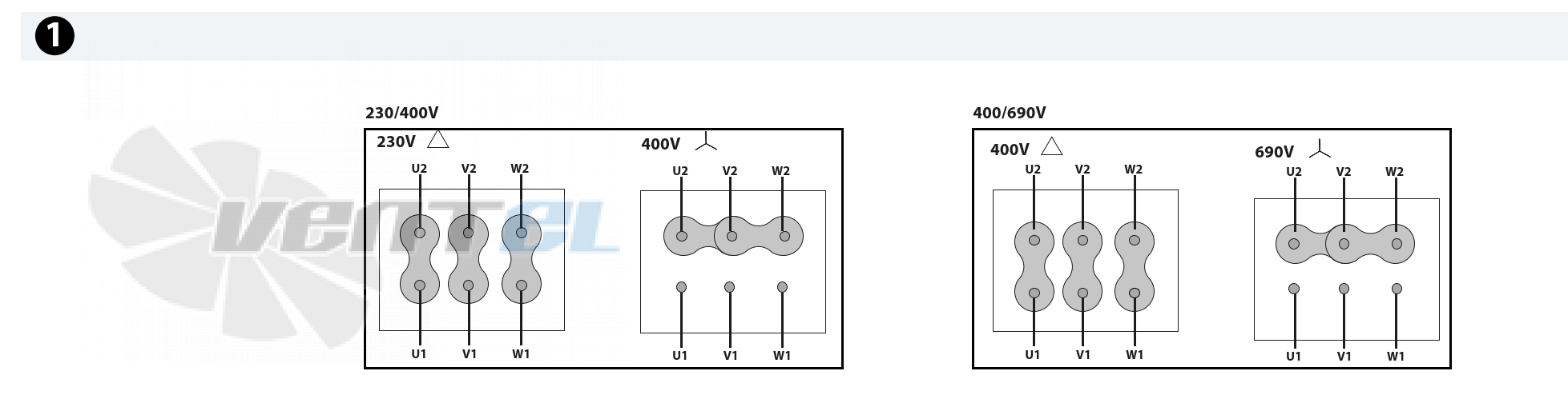 Casals CASALS BOX HBF 45 T4 (A5:6) F400 - описание, технические характеристики, графики