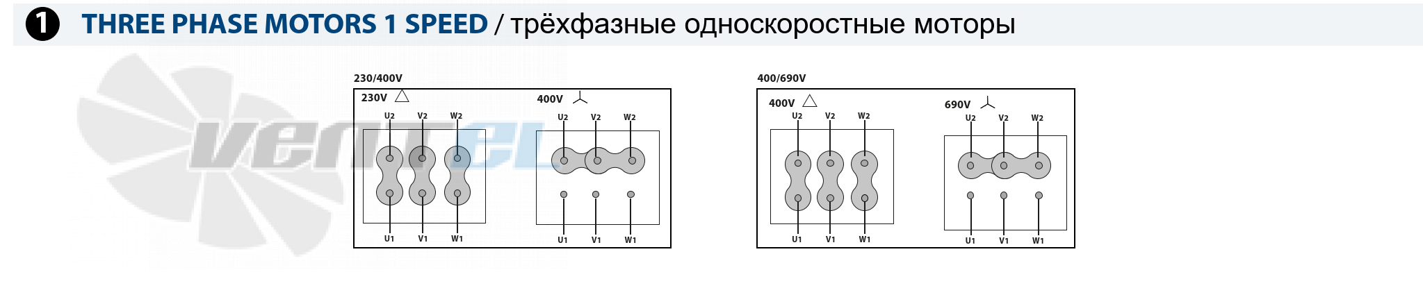 Casals CASALS HBF 45 T4 (A2:6) F300 - описание, технические характеристики, графики