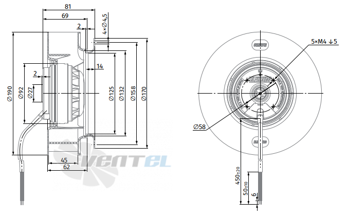 Blauberg BLAUBERG BL-B190A-2E-A01-01 - описание, технические характеристики, графики