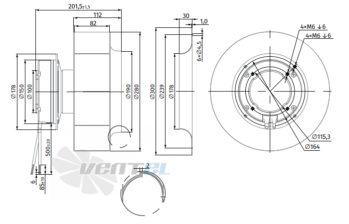 Blauberg BLAUBERG BL-B280D-EC-02 - описание, технические характеристики, графики