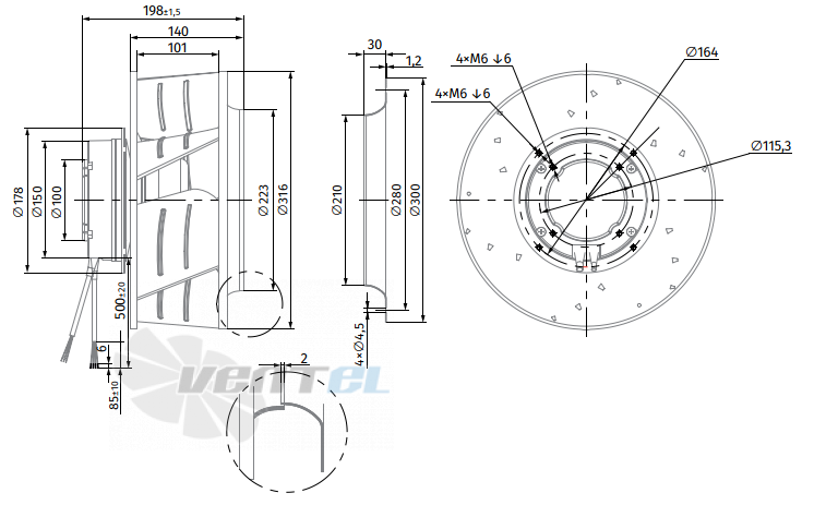 Blauberg BLAUBERG BL-B310B-EC-02 - описание, технические характеристики, графики