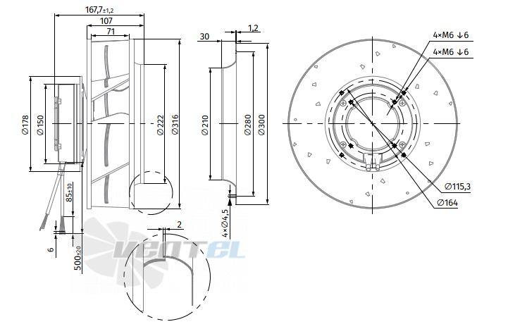 Blauberg BLAUBERG BL-B310A-EC-04 - описание, технические характеристики, графики
