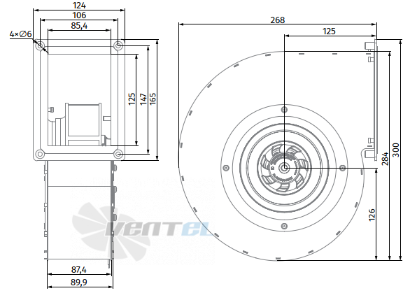 Blauberg BLAUBERG SL-B175A-EC-03 - описание, технические характеристики, графики