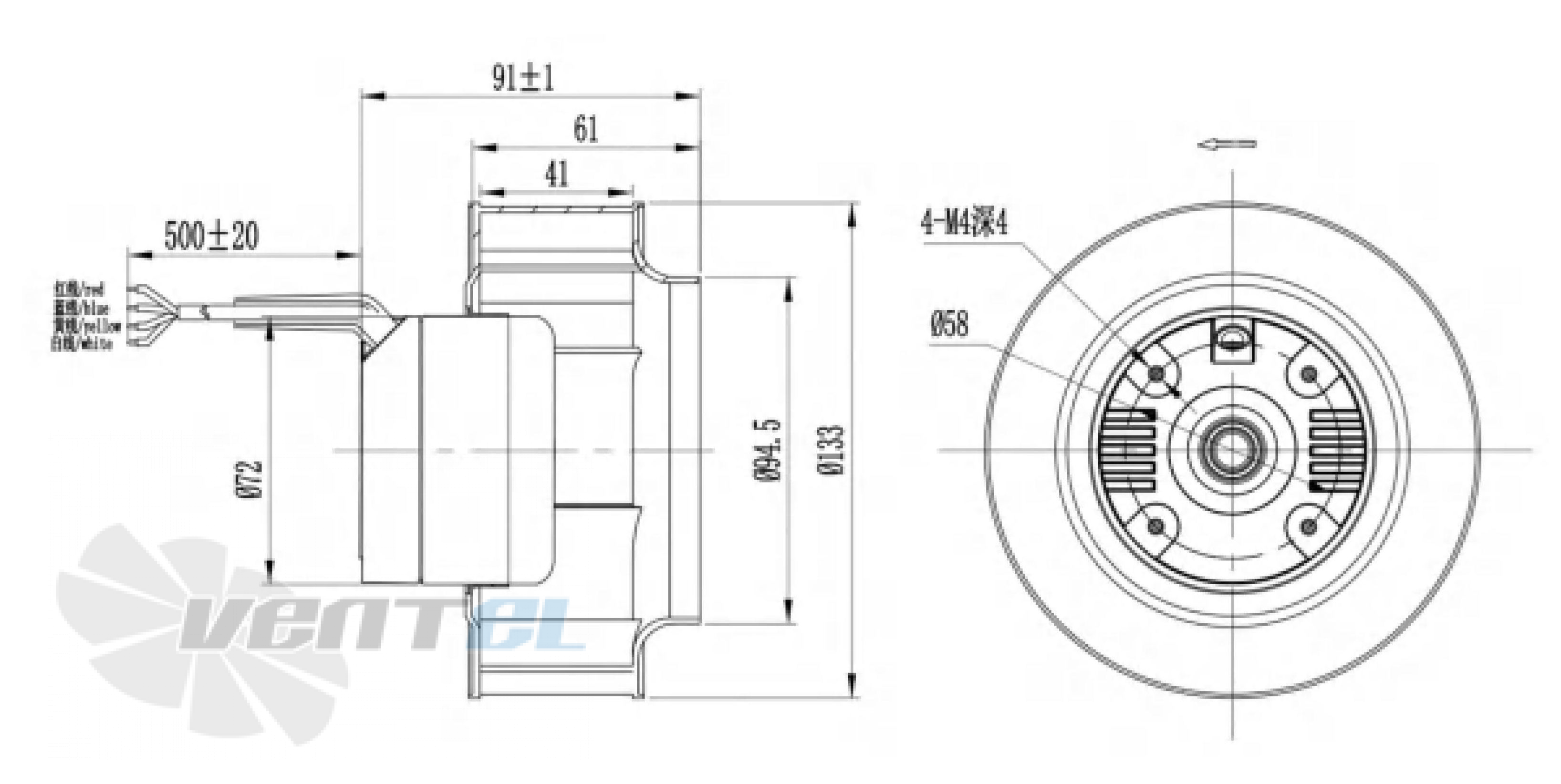 Longwell LWBD3G133-072NH-01 - описание, технические характеристики, графики