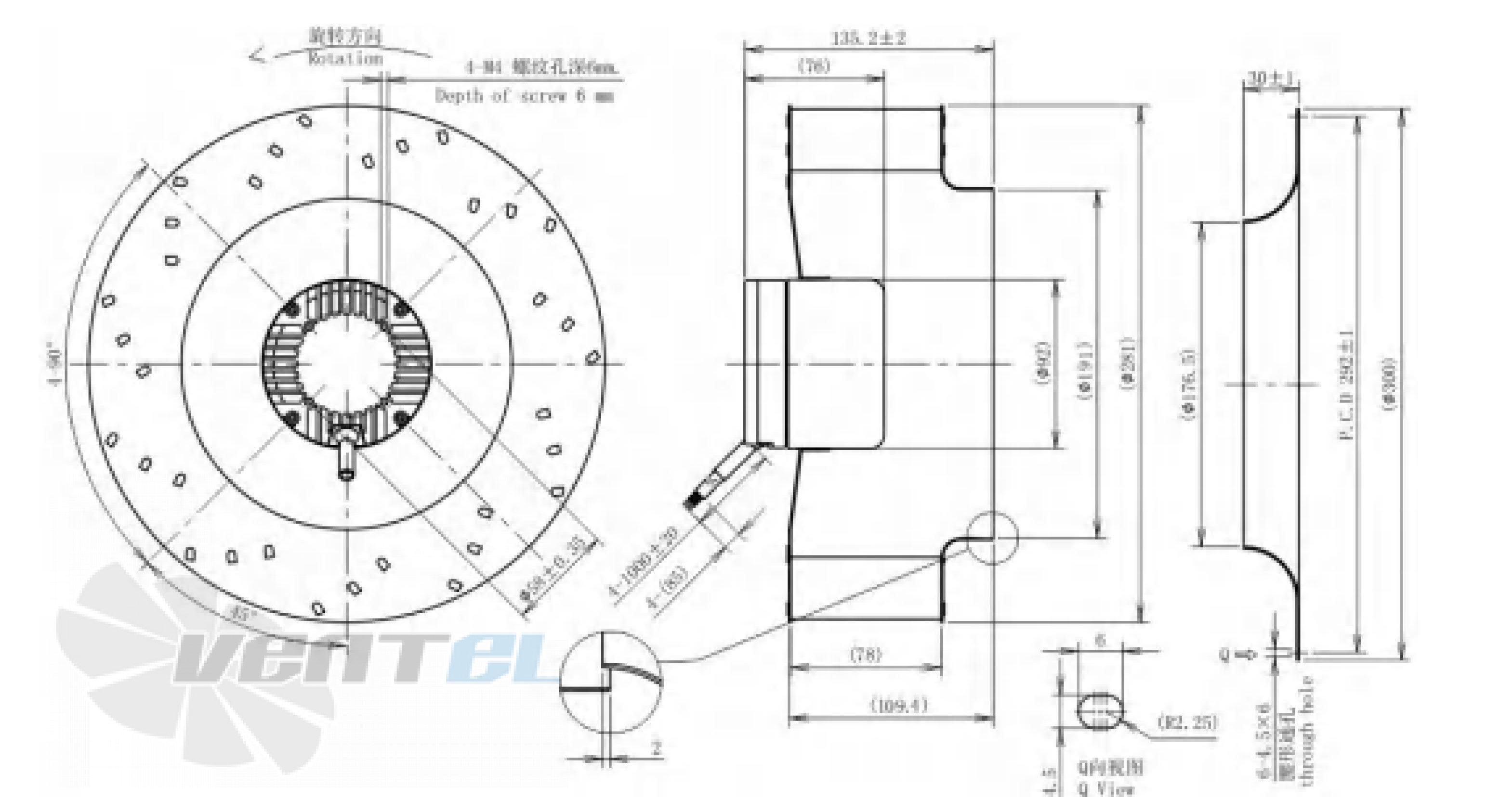 Longwell LWBD3G280-092NM-02 - описание, технические характеристики, графики