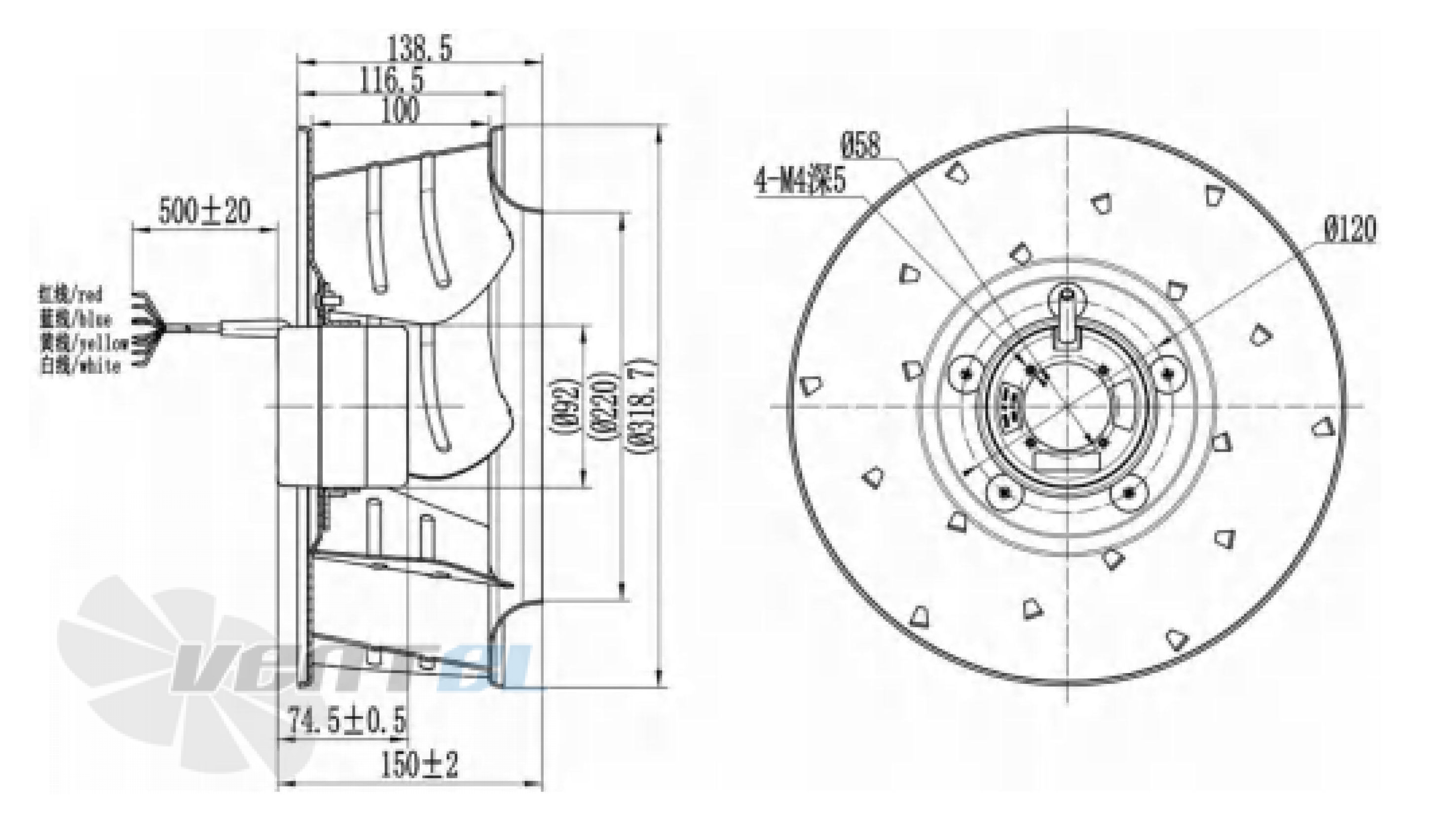 Longwell LWBD3G315-092NH-03 - описание, технические характеристики, графики