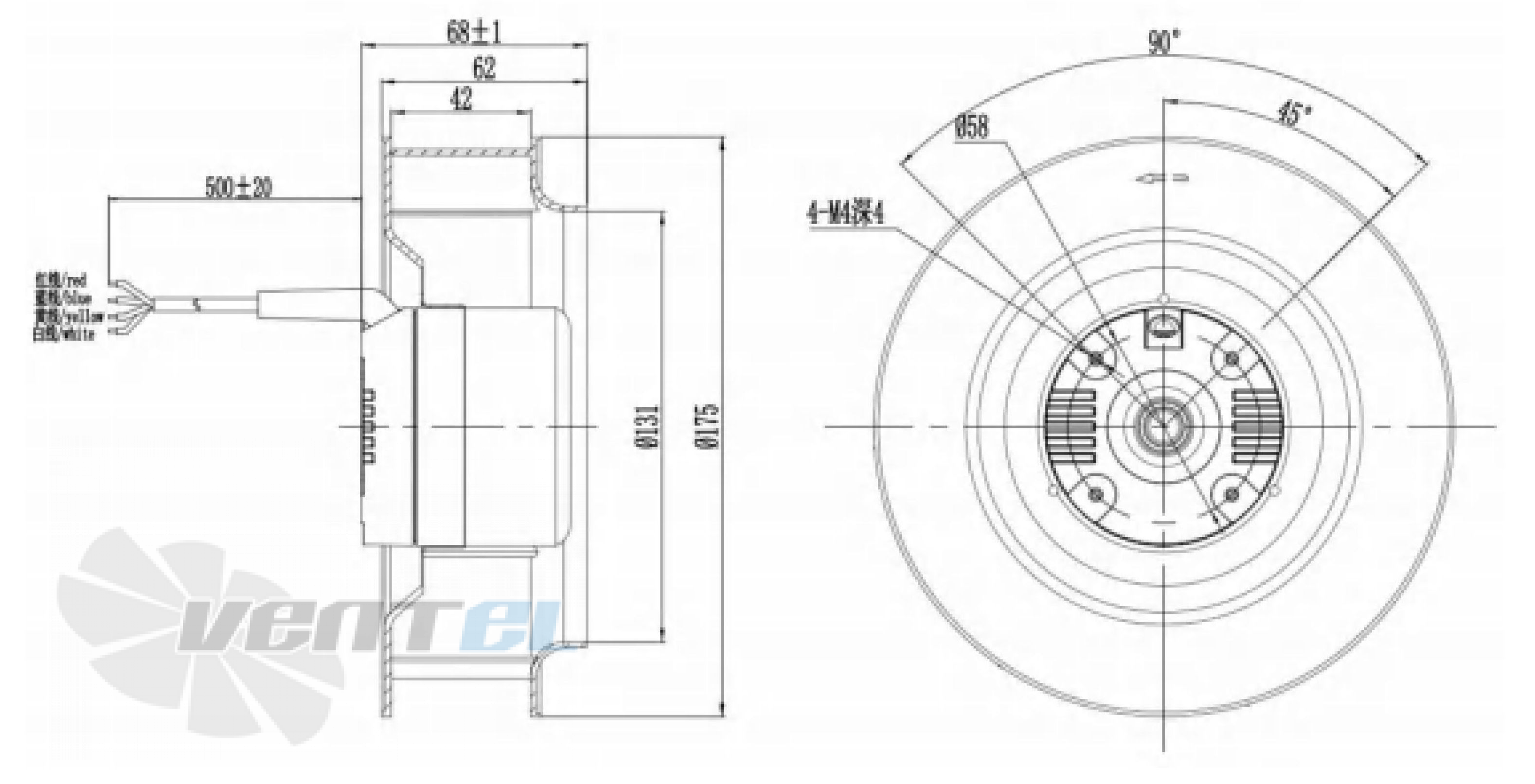 Longwell LWBD3G175-072NH-01 - описание, технические характеристики, графики