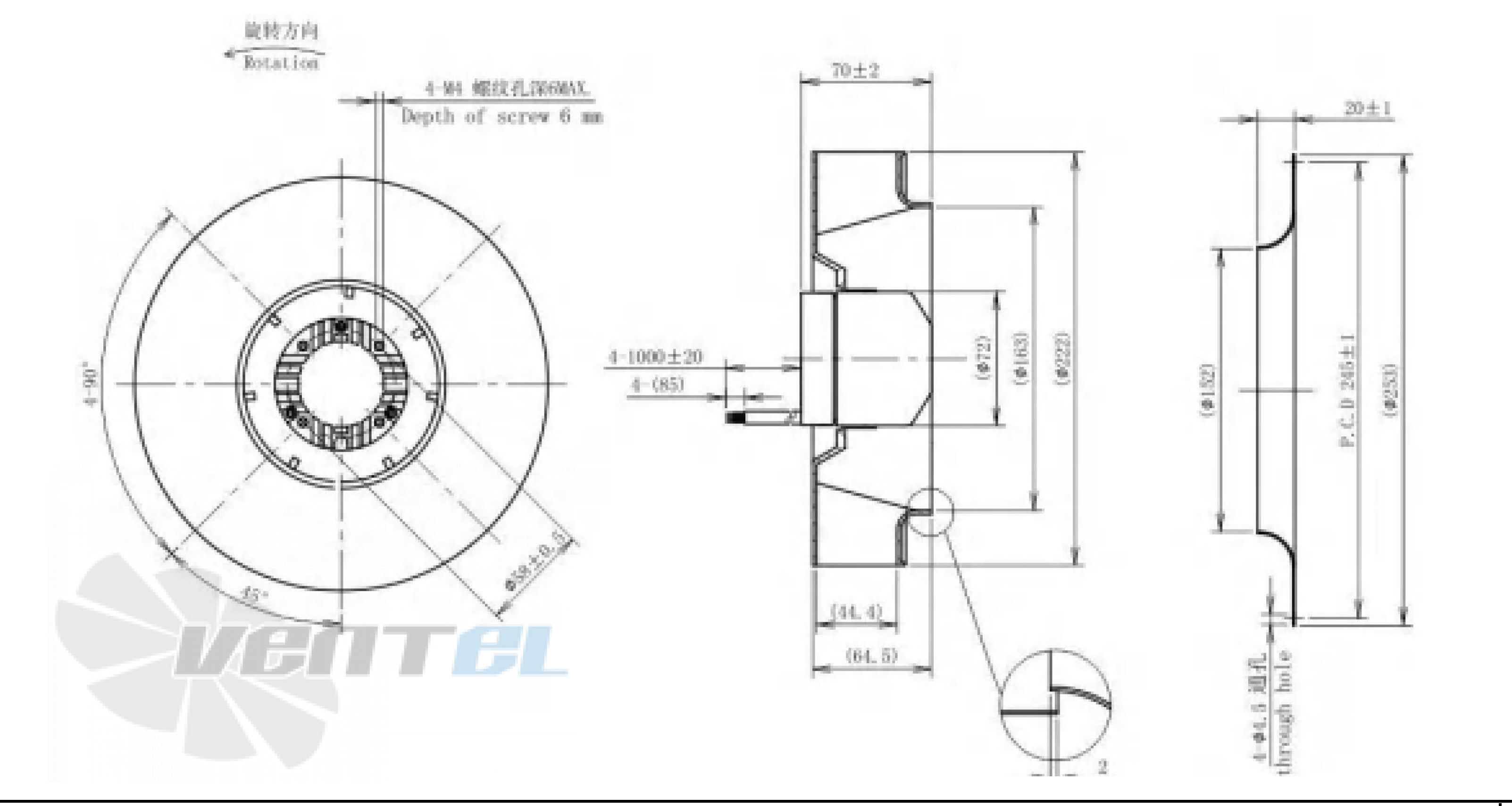 Longwell LWBD3G220-072NH-01 - описание, технические характеристики, графики