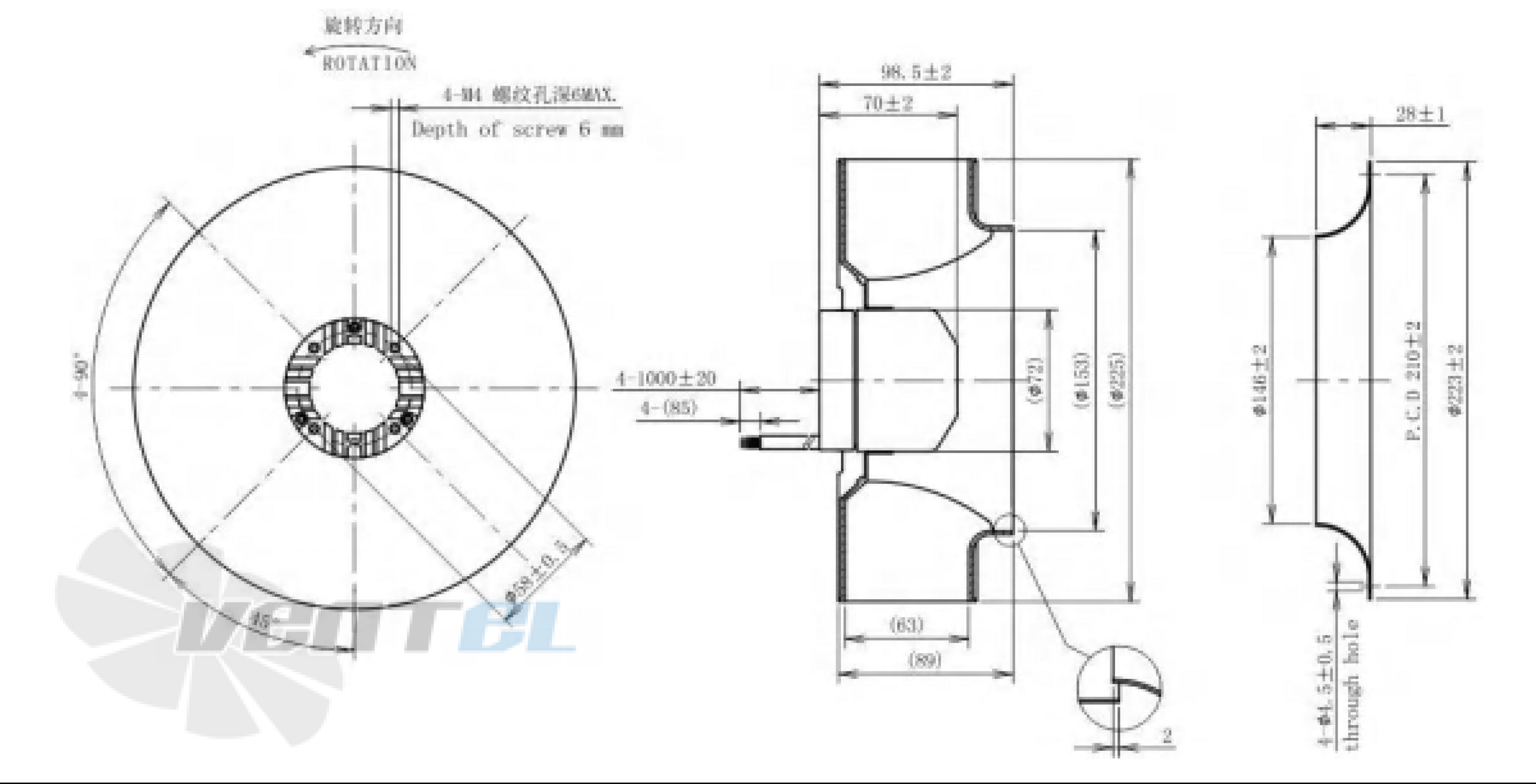 Longwell LWBD3G225-072NH-01 - описание, технические характеристики, графики