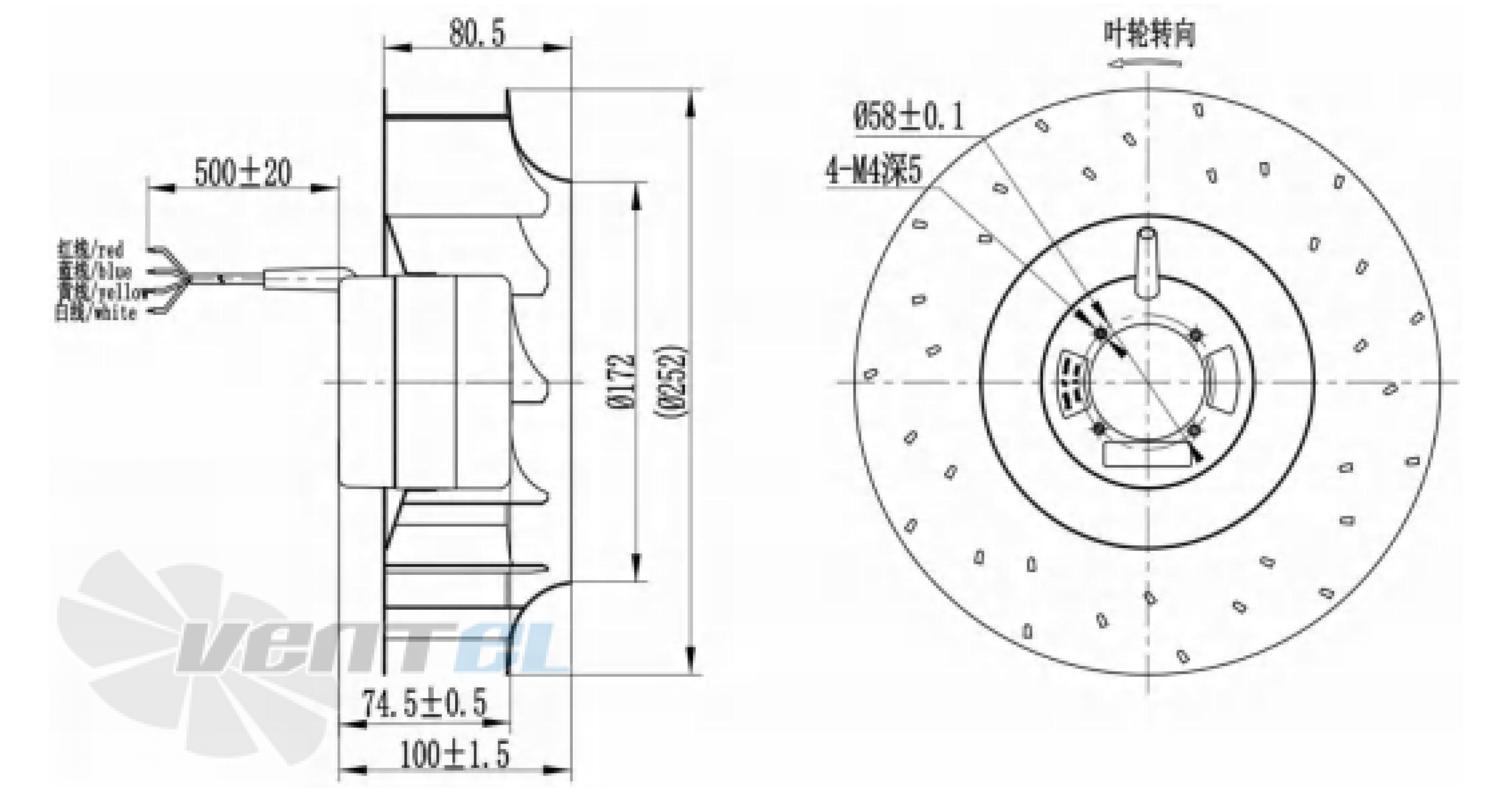 Longwell LWBD3G250-092NH-03 - описание, технические характеристики, графики