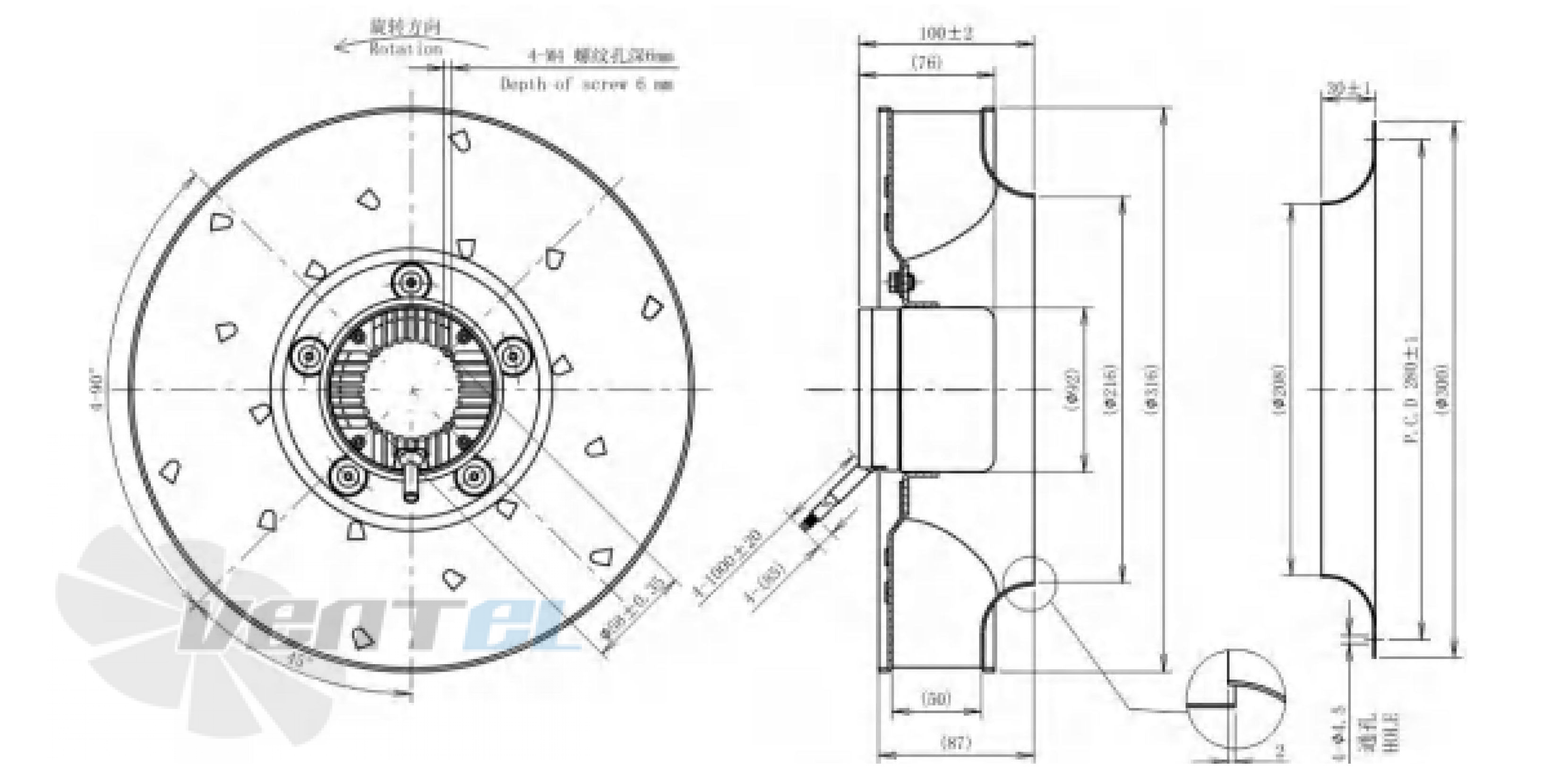 Longwell LWBD3G315-092NH-01 - описание, технические характеристики, графики