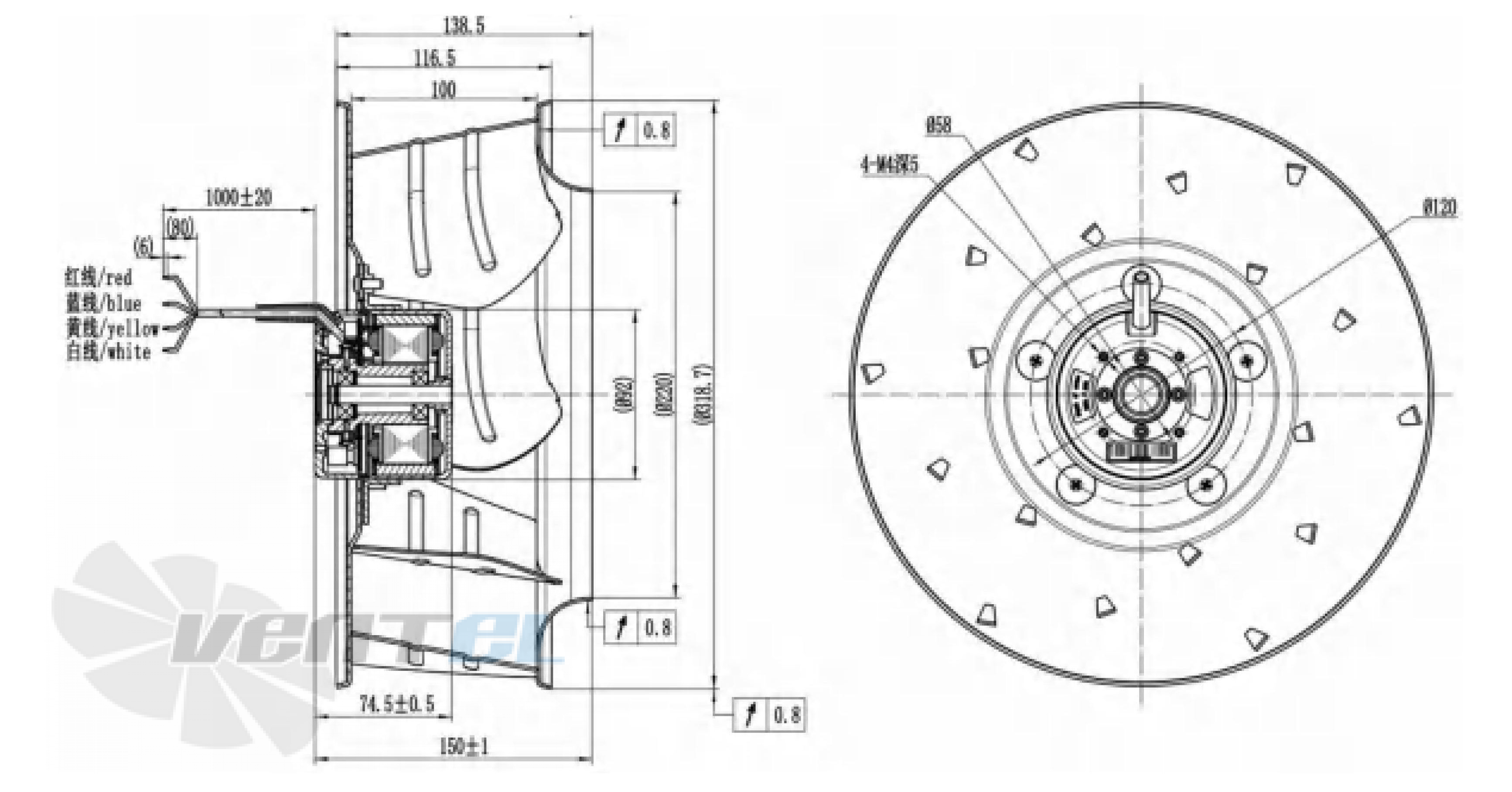 Longwell LWBD3G315-102NH-04 - описание, технические характеристики, графики