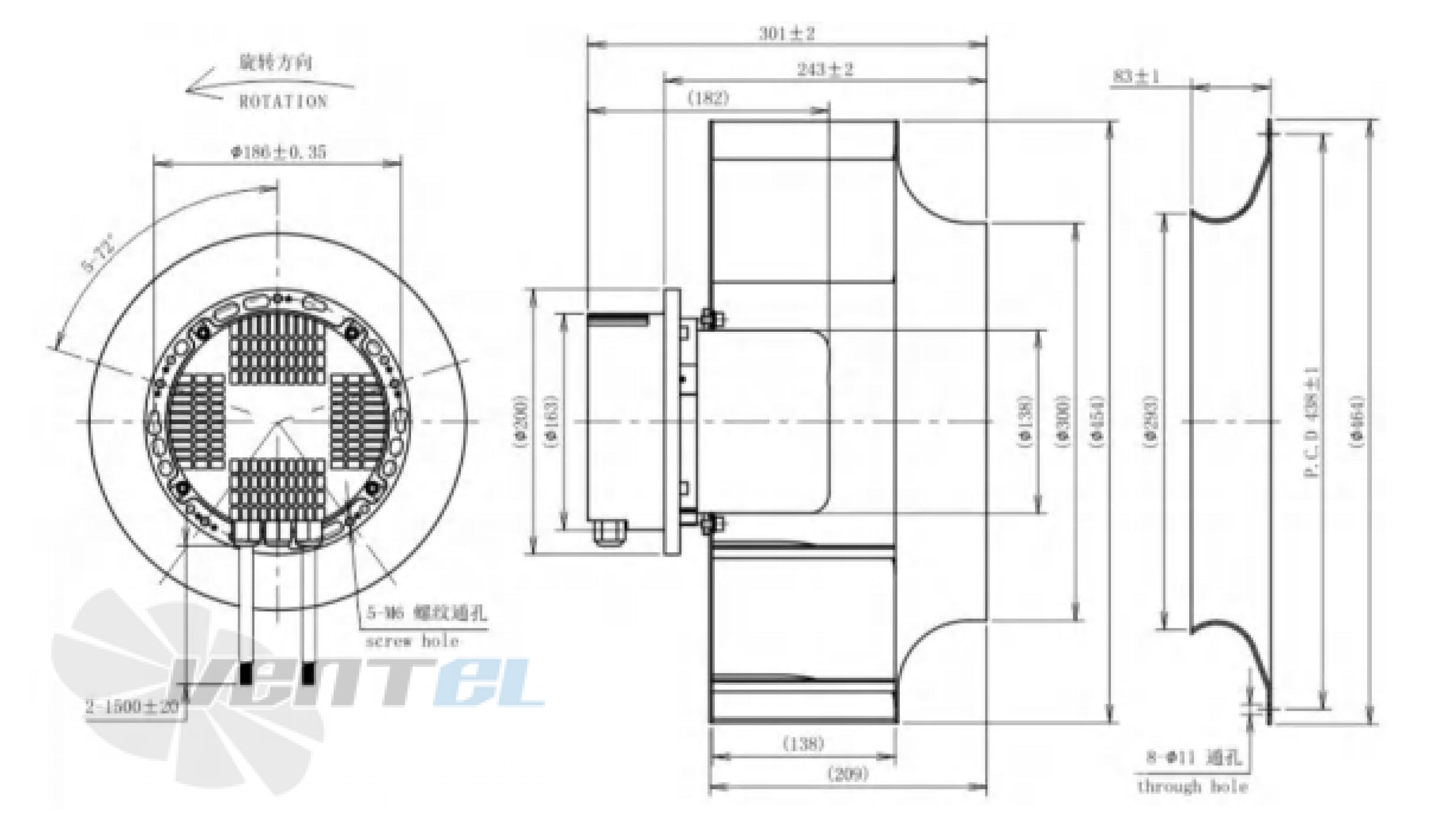 Longwell LWBE3G450-137NS-001 - описание, технические характеристики, графики