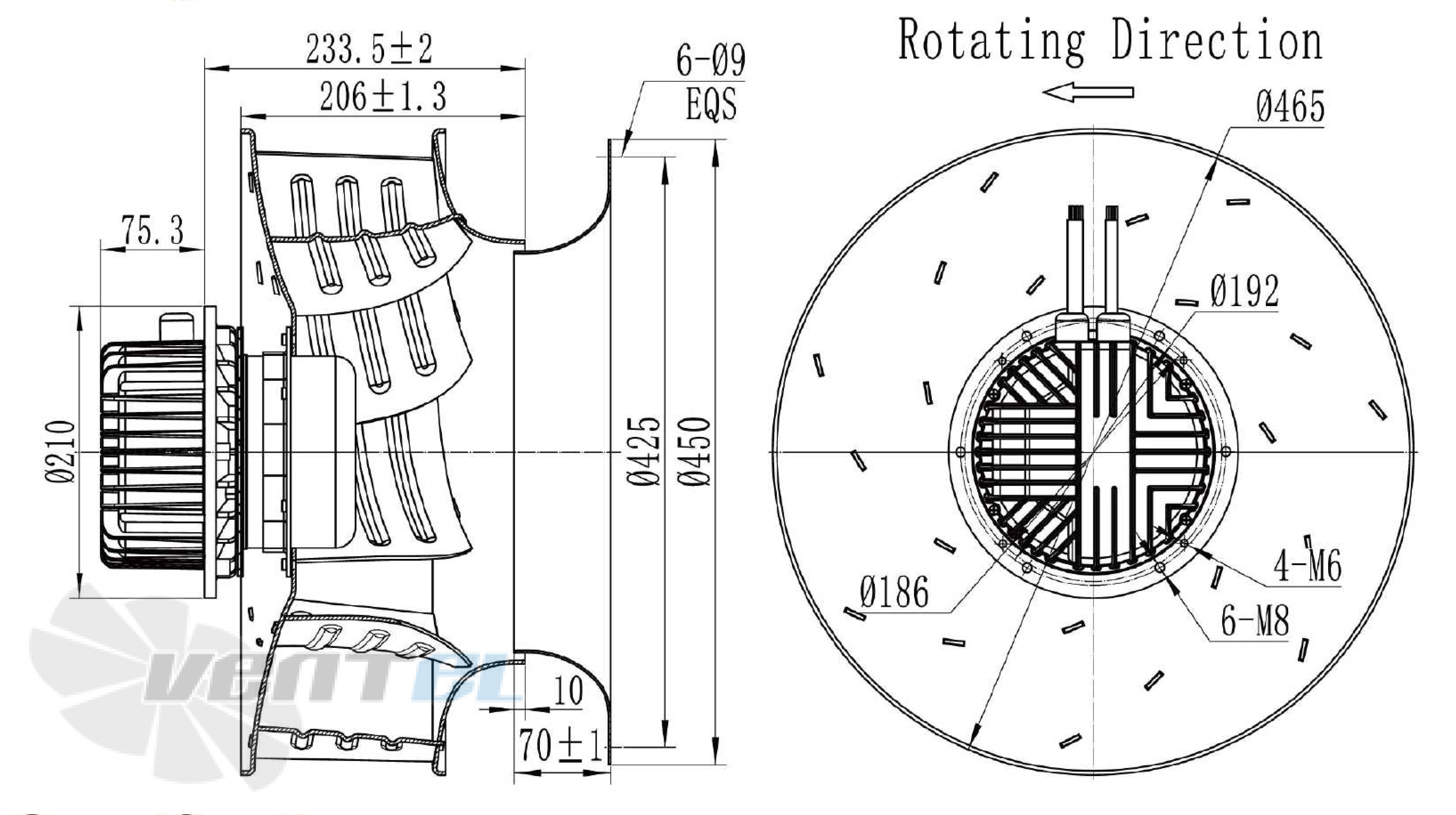 Longwell LWBE3G450-137NS-002 - описание, технические характеристики, графики