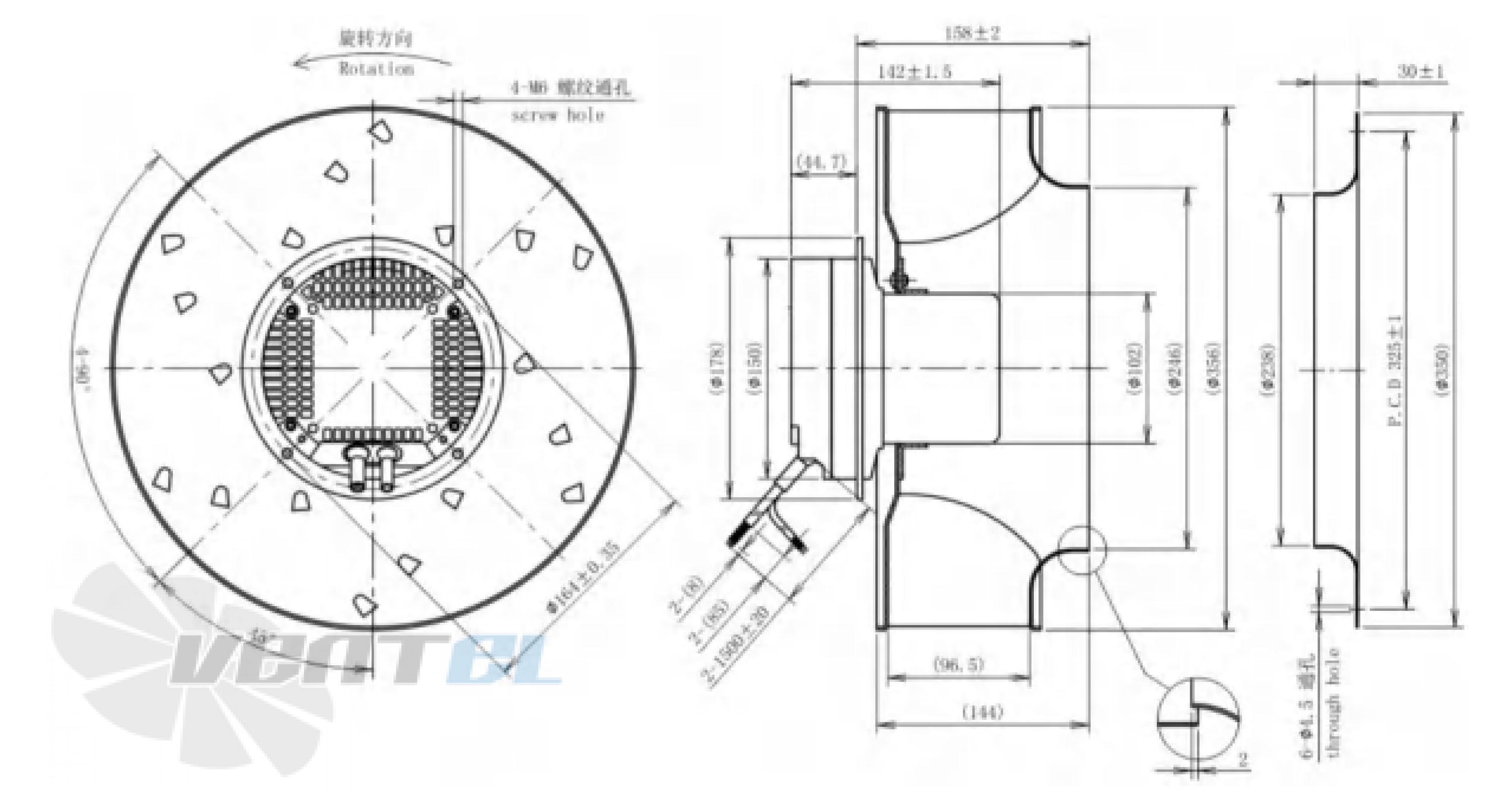 Longwell LWBE3G355-102NS-002 - описание, технические характеристики, графики