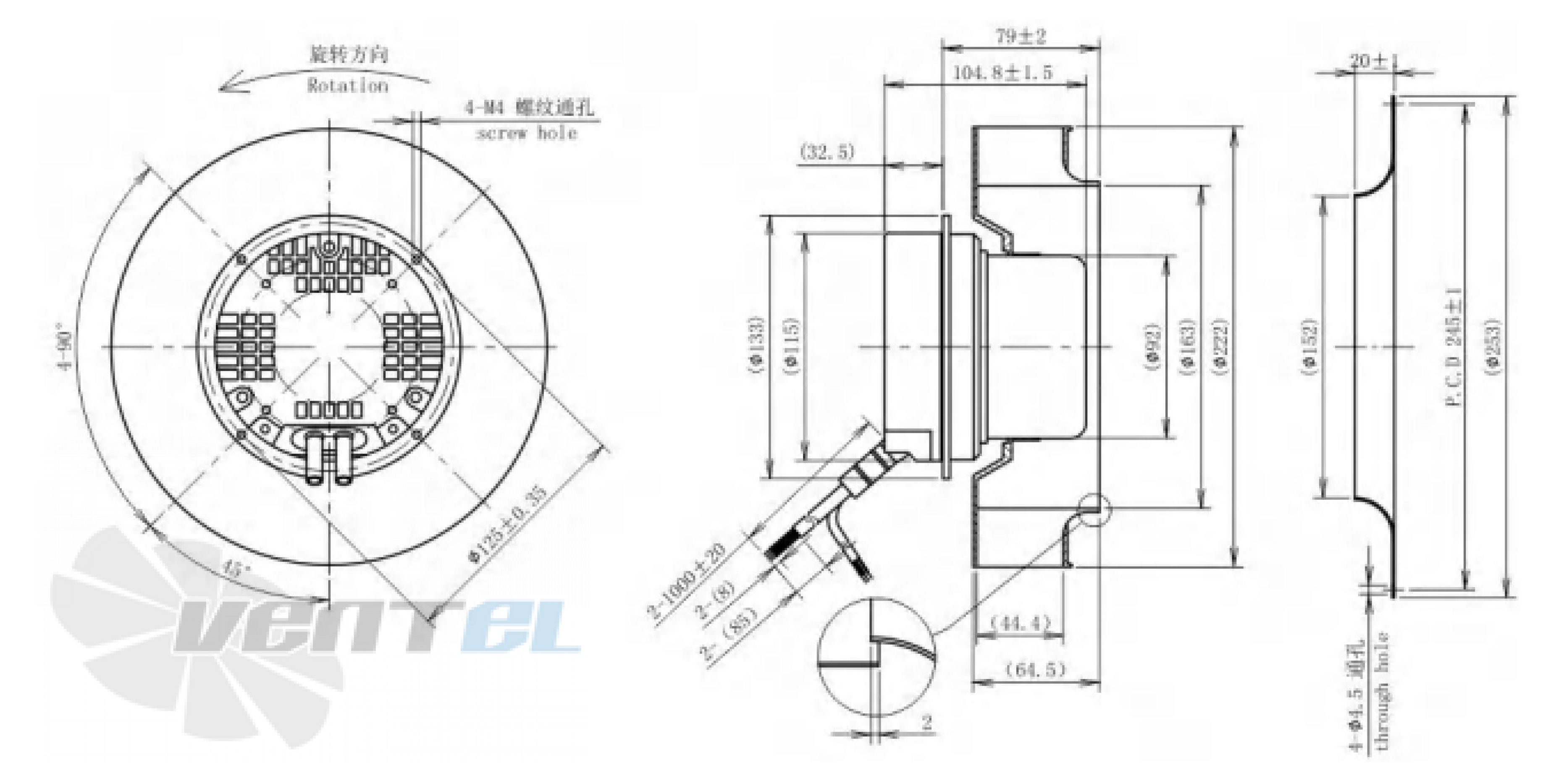 Longwell LWBE3G220-092NS-003 - описание, технические характеристики, графики