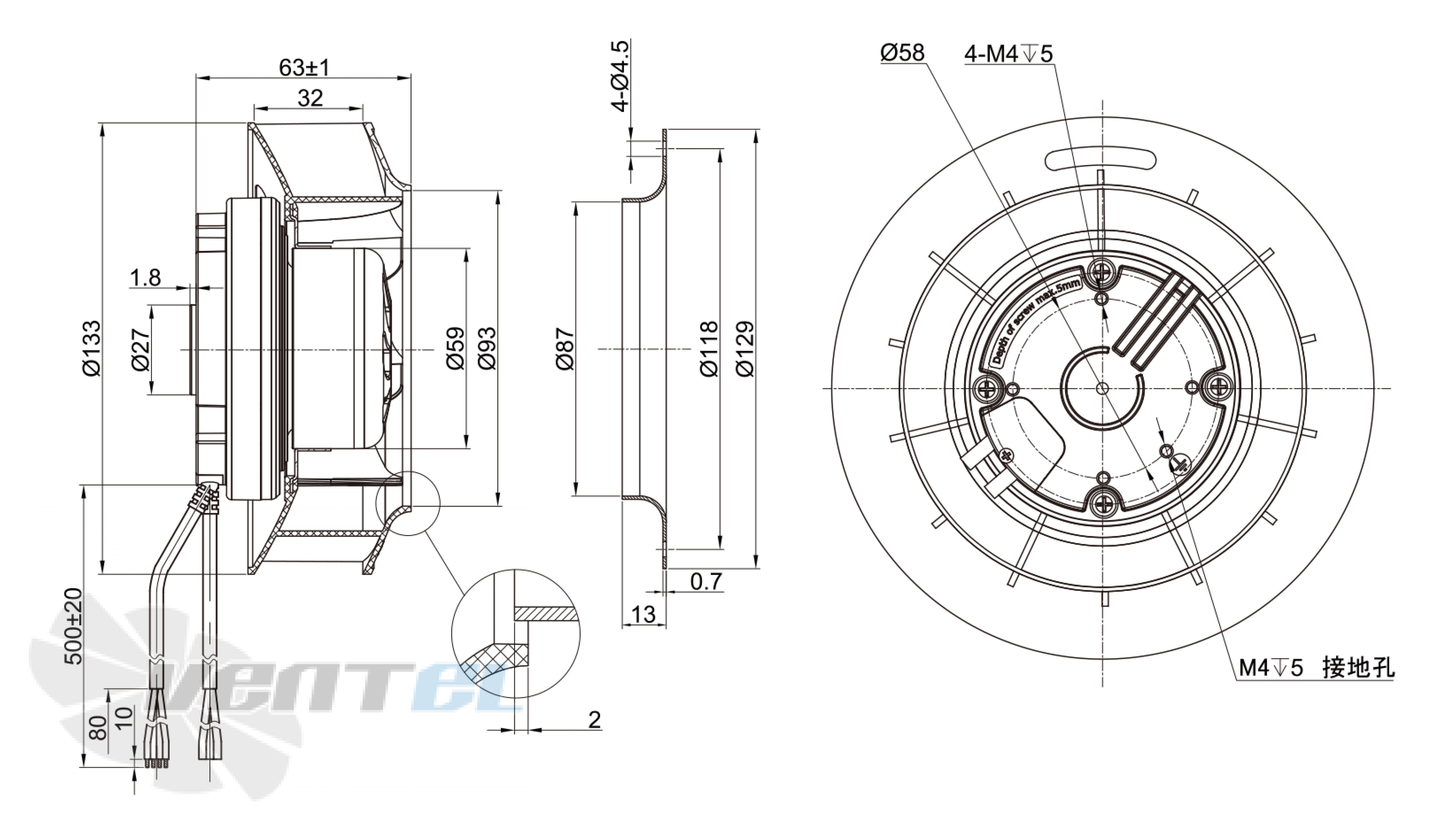 Longwell LWBE3G133-072NS-004 - описание, технические характеристики, графики