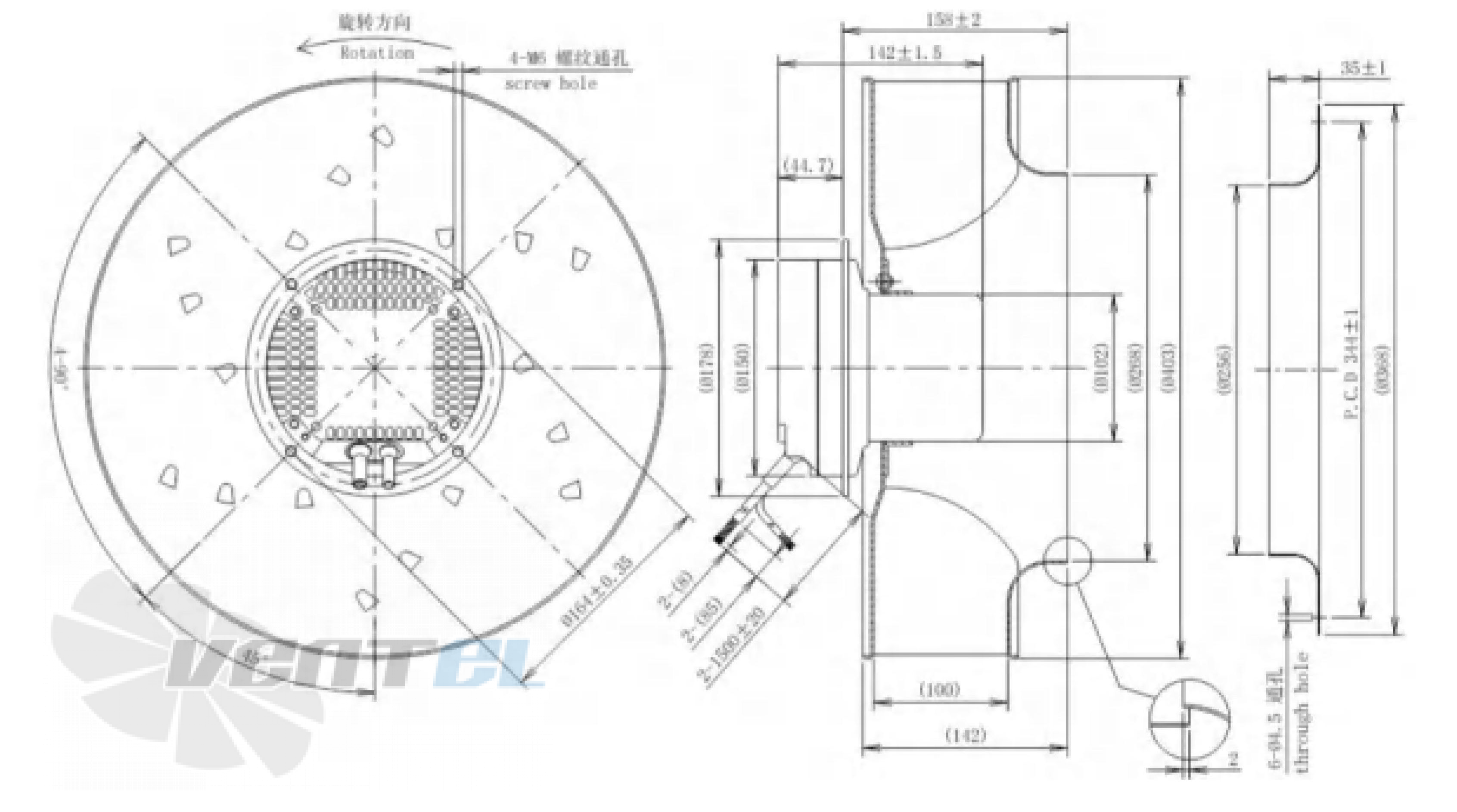 Longwell LWBE3G400-102NS-001 - описание, технические характеристики, графики