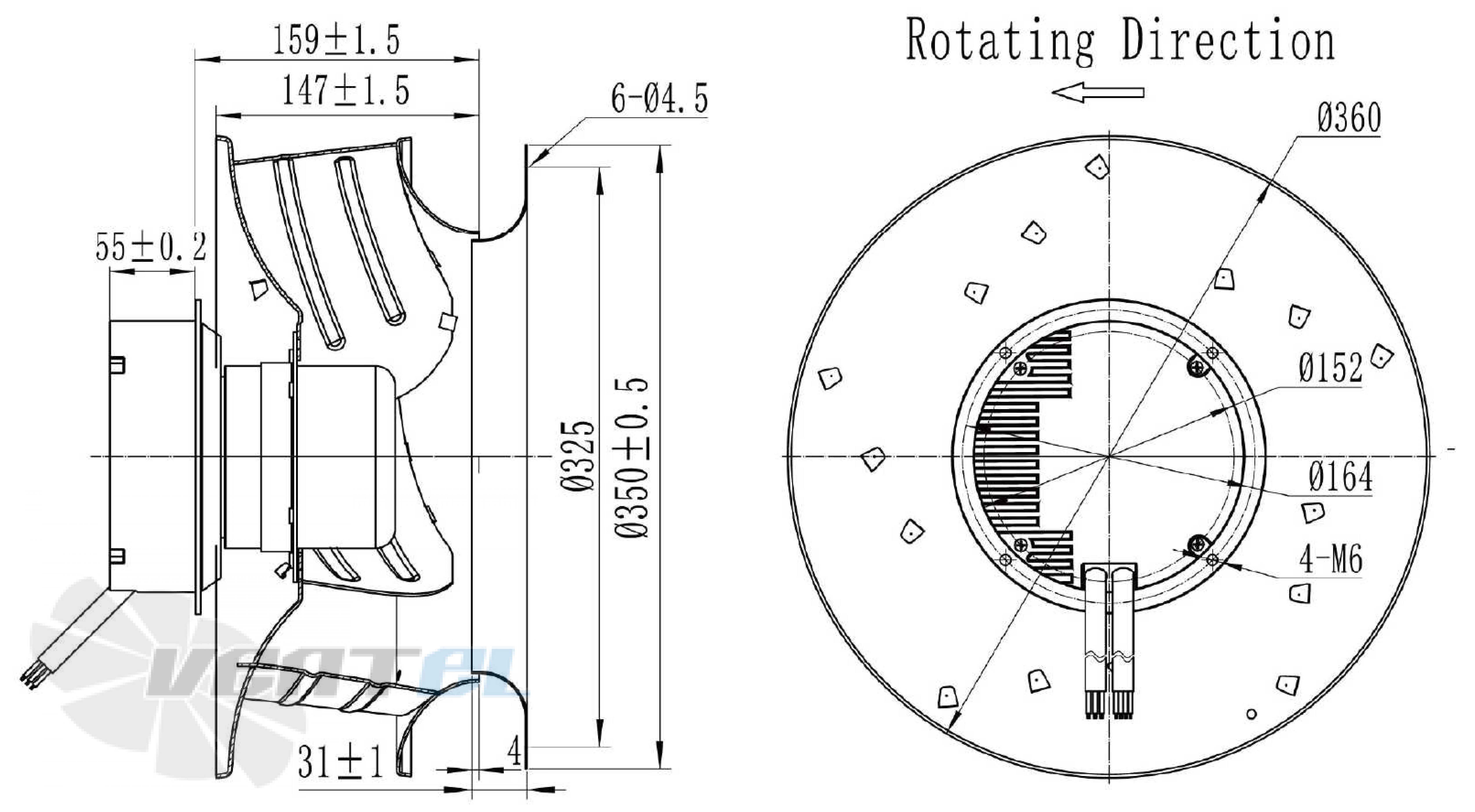 Longwell LWBE3G355-137NS-005 - описание, технические характеристики, графики