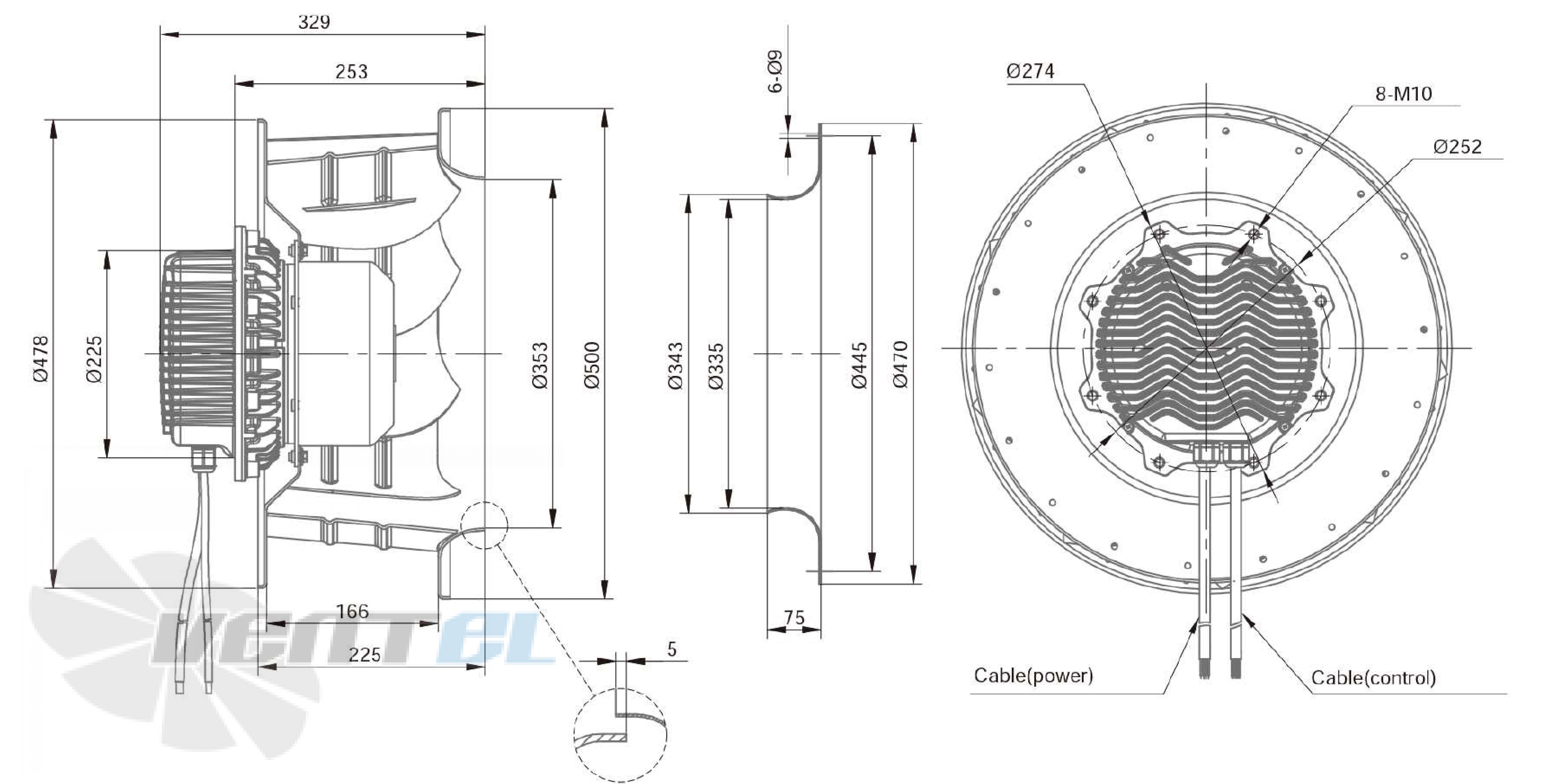 Longwell LWBE3G500-180NT-005 - описание, технические характеристики, графики