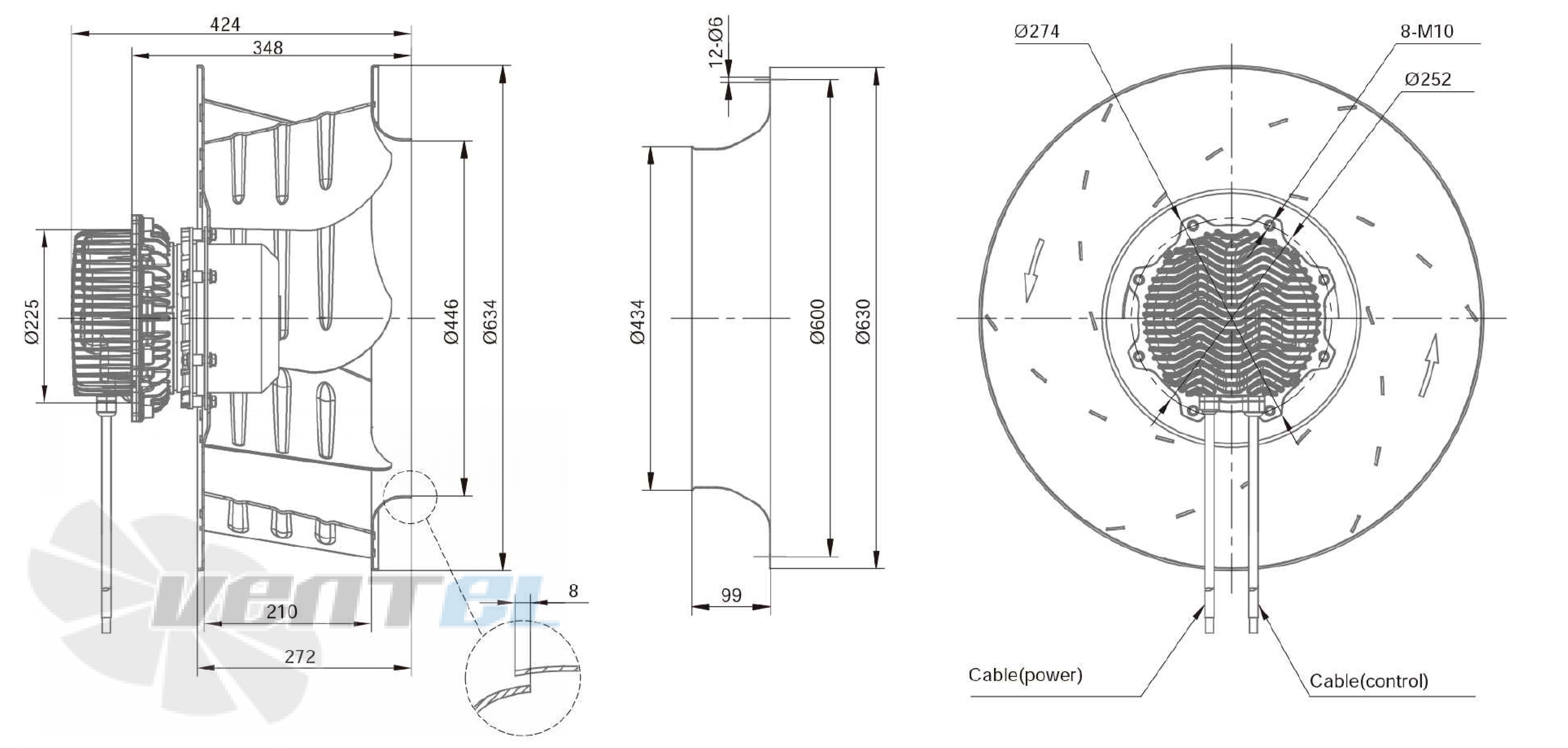 Longwell LWBE3G630-180NT-005 - описание, технические характеристики, графики