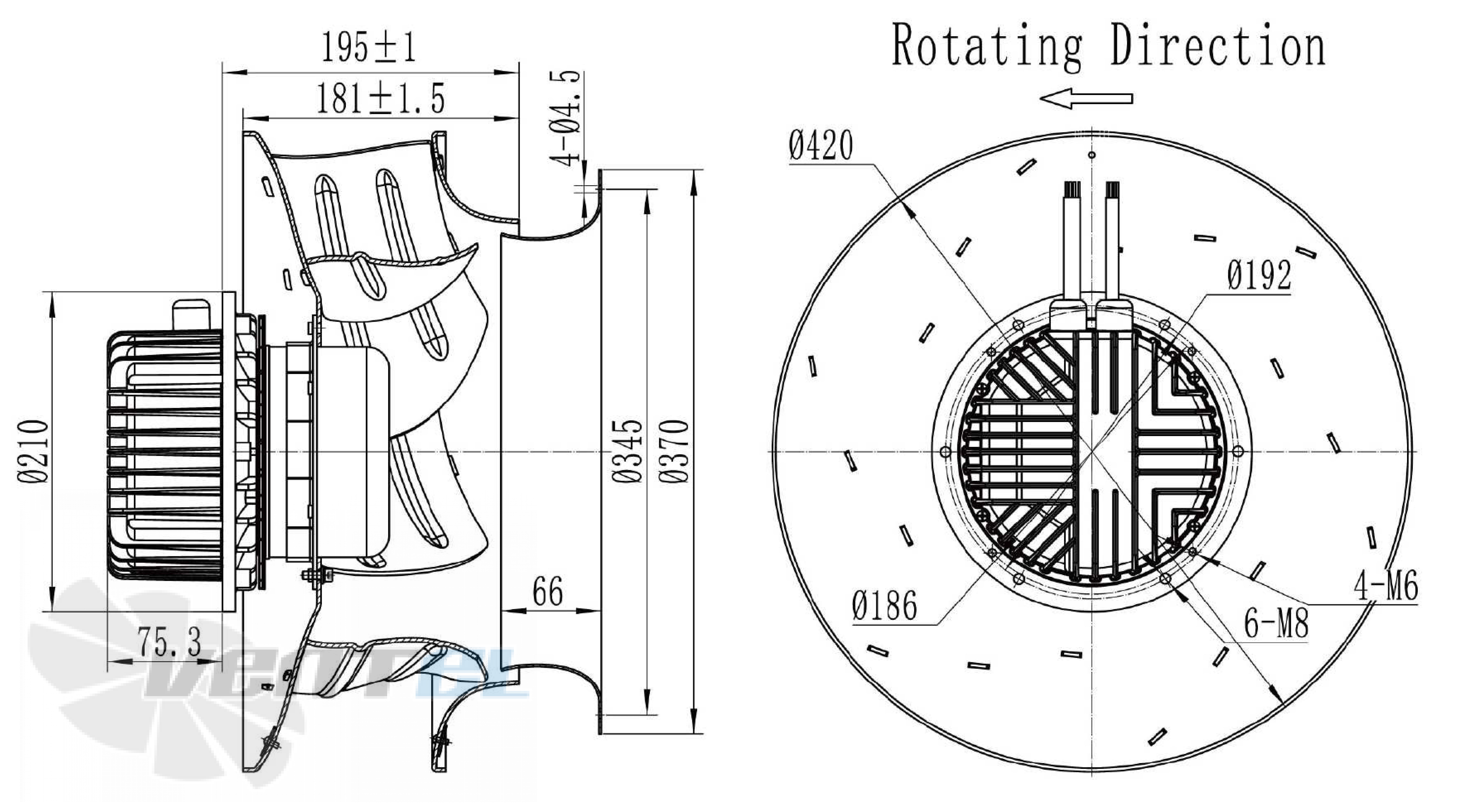 Longwell LWBE3G400-137NS-006 - описание, технические характеристики, графики