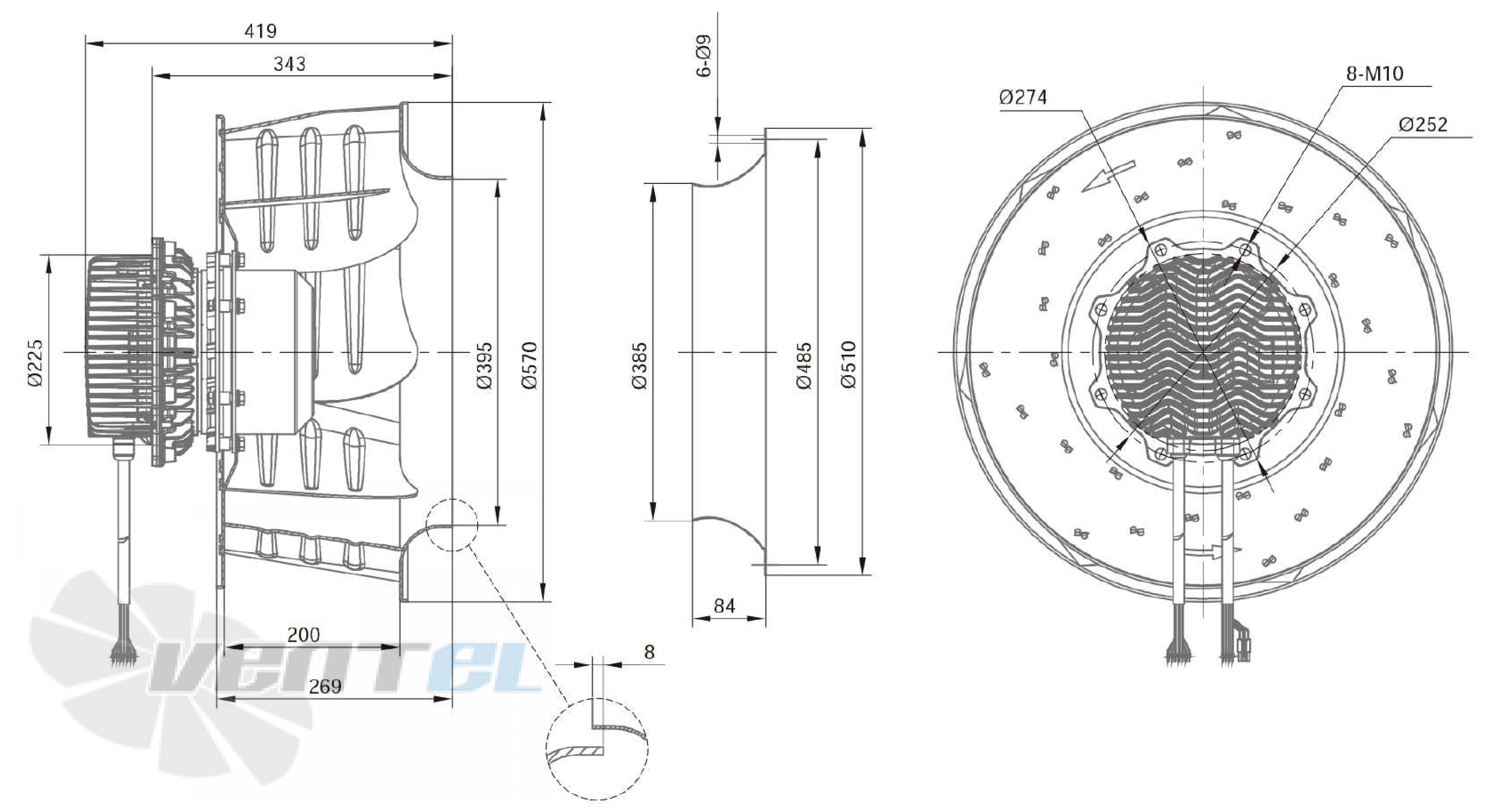 Longwell LWBE3G560-180NT-008 - описание, технические характеристики, графики