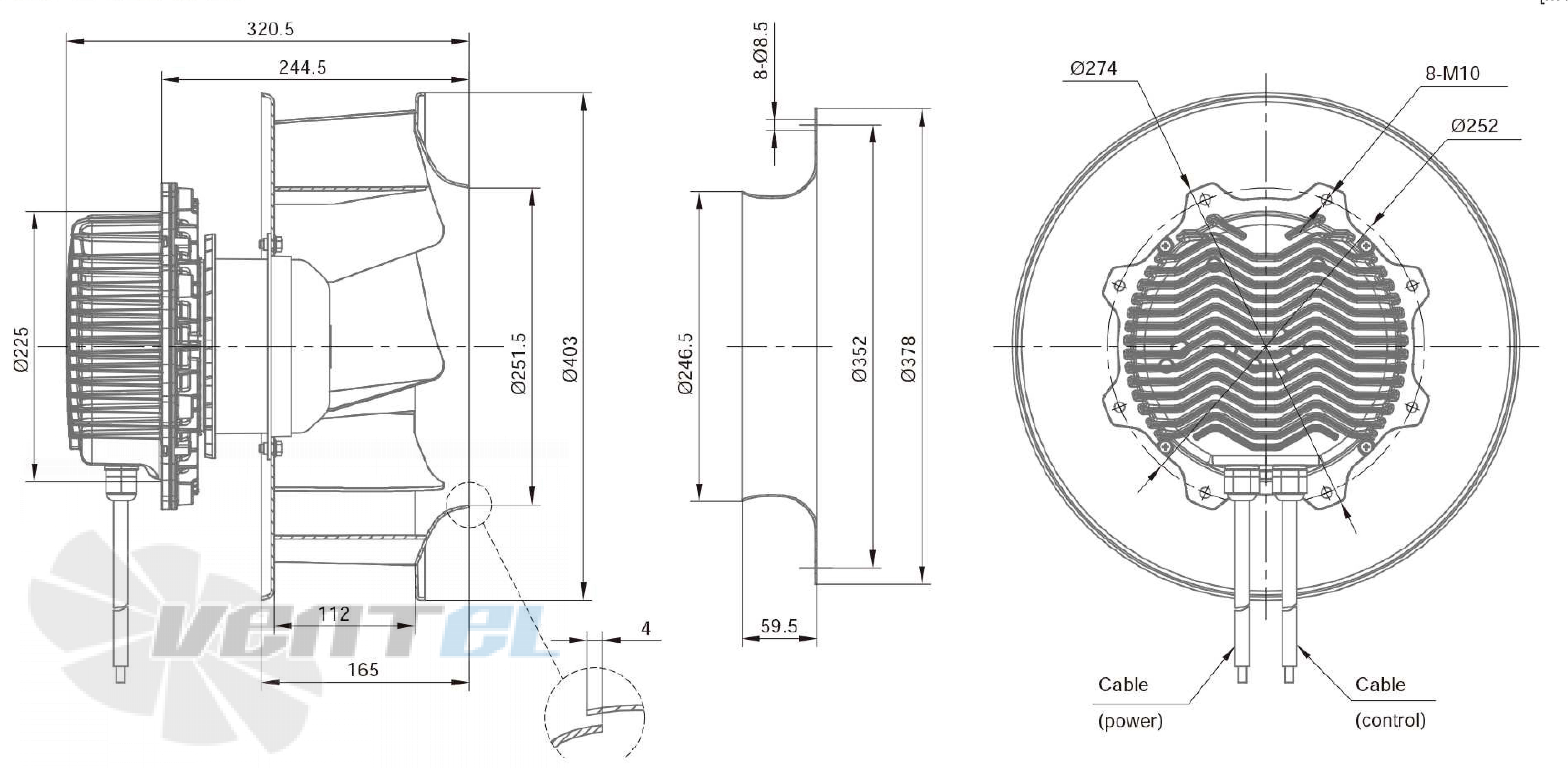 Longwell LWBE3G355-180NT-010 - описание, технические характеристики, графики