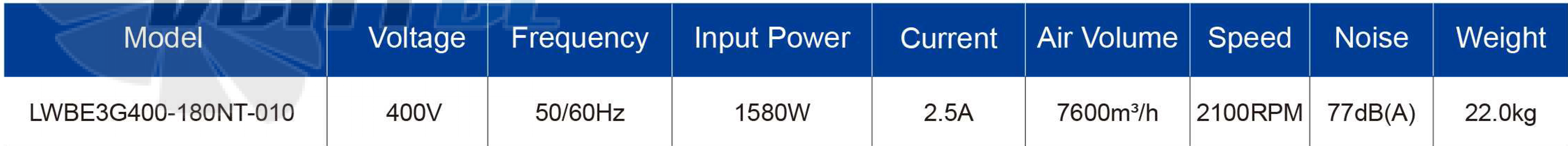 Longwell LWBE3G400-180NT-010 - описание, технические характеристики, графики