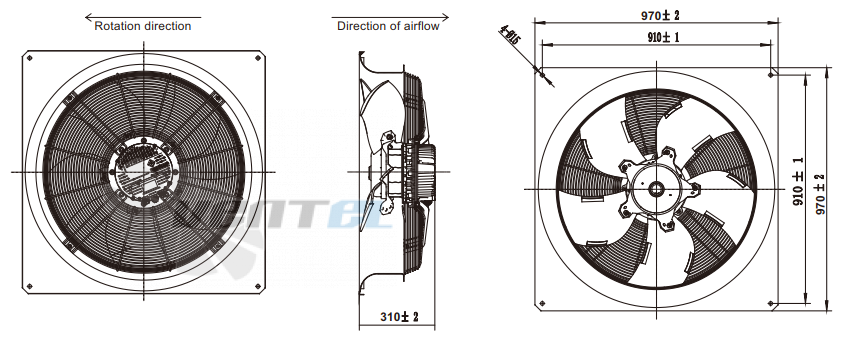 Fans-tech AF800F5-AKT-01 - описание, технические характеристики, графики