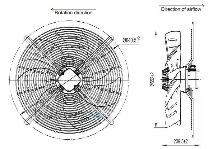 Fans-tech AG560A3-AG5-01 - описание, технические характеристики, графики