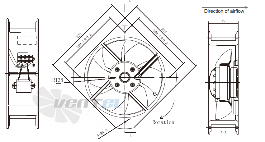 Fans-tech AR200A1-ACT-00 - описание, технические характеристики, графики