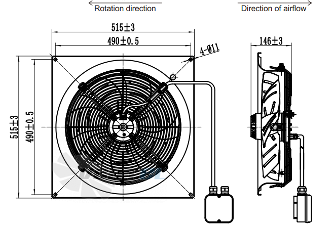 Fans-tech AS400A2-AG5-02 - описание, технические характеристики, графики