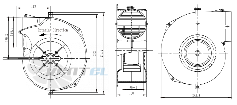 Fans-tech DH140D3-DC0-00 - описание, технические характеристики, графики