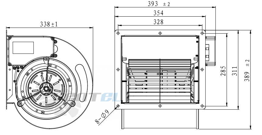 Fans-tech DH230F5-AGT-00 - описание, технические характеристики, графики