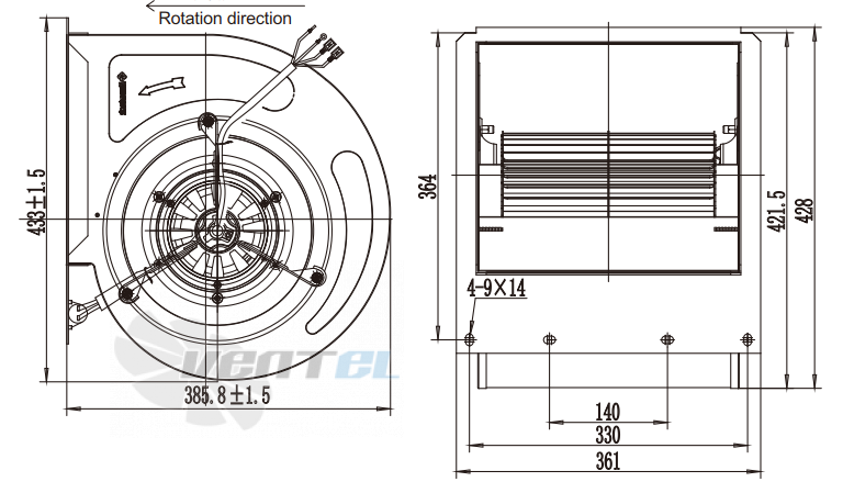 Fans-tech DH255A3-AG5-00 - описание, технические характеристики, графики