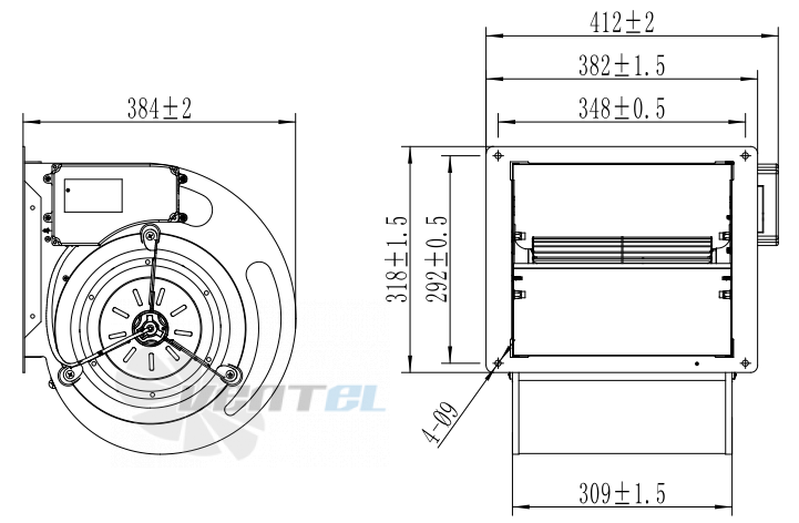 Fans-tech DH255F5-AGT-00 - описание, технические характеристики, графики