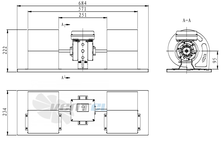 Fans-tech FC145F7-ADT-00 - описание, технические характеристики, графики