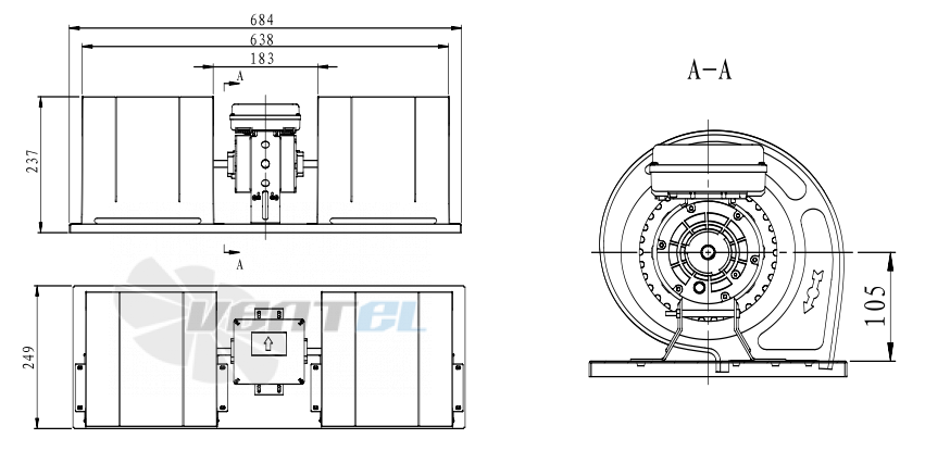 Fans-tech FC160F7-ADT-00 - описание, технические характеристики, графики