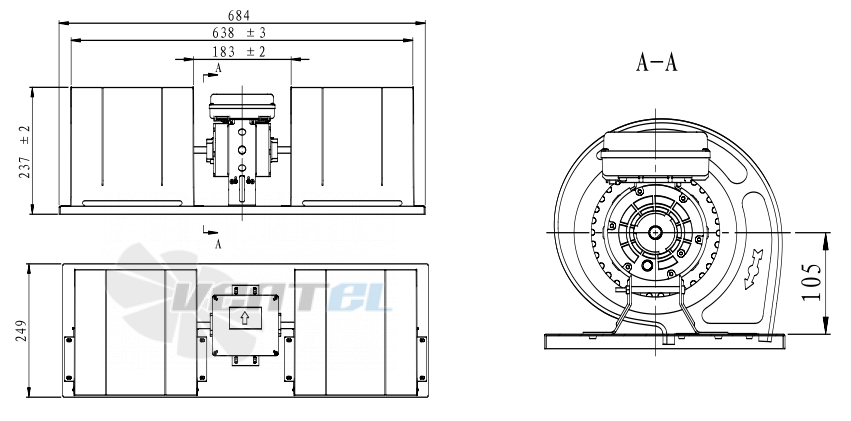 Fans-tech FC160F7-AFT-00 - описание, технические характеристики, графики